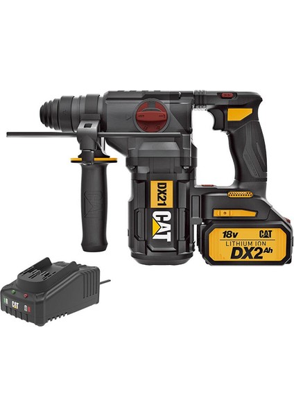 DX21BC 18VOLT 2.0AH 2.2j Li-Ion Tek Akülü Şarjlı Kömürsüz Profesyonel Sds-Plus Pnömatik Kırıcı/delici fiyatları