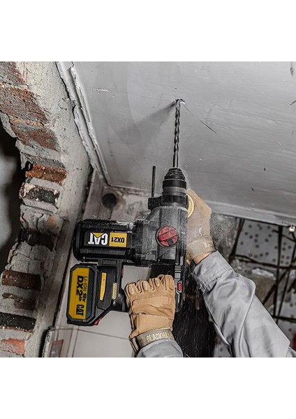 DX21BC 18VOLT 2.0AH 2.2j Li-Ion Tek Akülü Şarjlı Kömürsüz Profesyonel Sds-Plus Pnömatik Kırıcı/delici