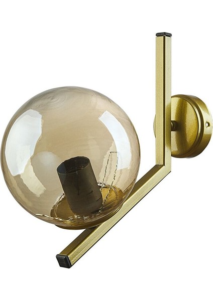 Tanya Modern Tasarım Kapalı Globe Camlı Aplik