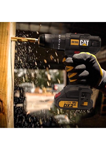 DX155.1 18VOLT/2.0AH Li-Ion Çift Akülü Profesyonel Şarjlı Darbeli Matkap modelleri