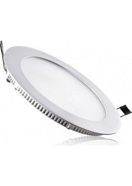 Opto 9W Yuvarlak 6500K Beyaz Işık Plastik Backlight Panel Hs 1102
