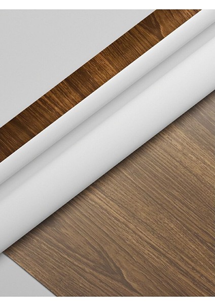Sf 604 Koyu Ceviz Renkli Ahşap Desenli Dolap Mobilya Yapışkanlı Folyo 53X100 cm fırsatları