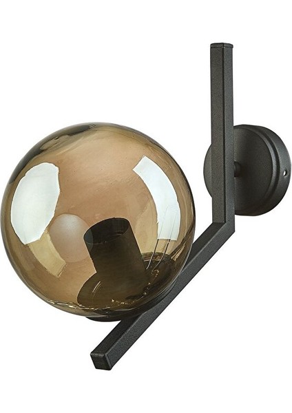 Tanya Modern Tasarım Kapalı Globe Camlı Aplik