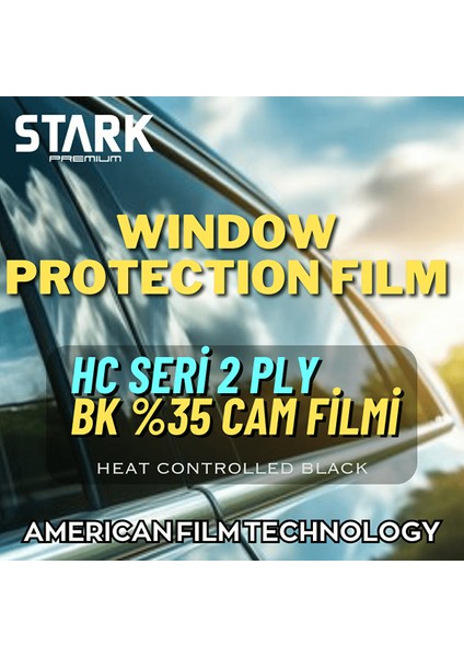Stark Hc Serisi 2 Ply Bk-35 Araç Cam Filmi 152X30M