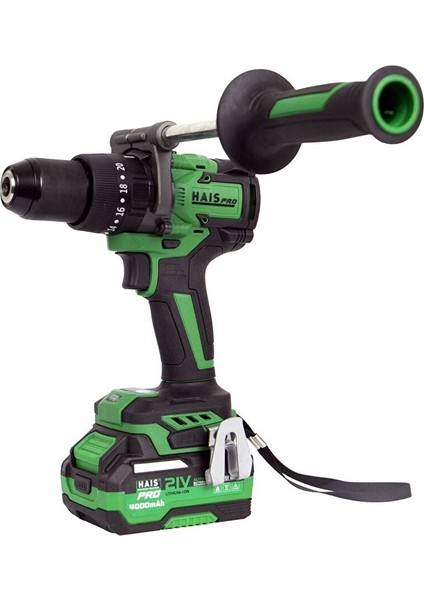 pro RB-DB2109 Profesyonel Darbeli Matkap 21 V 2x4.0 Ah Çift Akülü 150 Nm Yüksek Tork