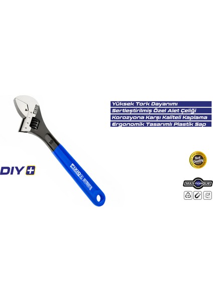 FK1000 10"/250MM Kurbağacık/i̇ngiliz Anahtarı fiyatları