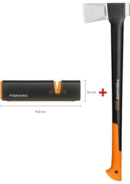 Yarma Baltası Xl X25 + Balta ve Bıçak Bileyici