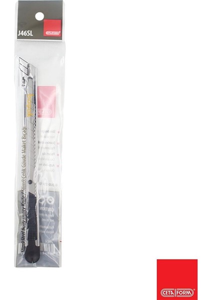 J46SL Slim9 Çelik Gövde Maket Bıçağı - 9 mm modelleri