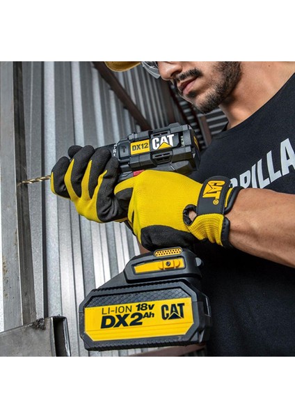 DX12BC 18VOLT/2.0AH Li-Ion Tek Akülü Kömürsüz Profesyonel Şarjlı Darbeli Matkap fırsatları