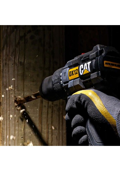 DX12BC 18VOLT/2.0AH Li-Ion Tek Akülü Kömürsüz Profesyonel Şarjlı Darbeli Matkap