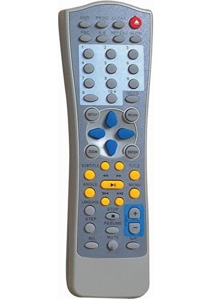 Kd Turuncu Tuşlu Dvd/divx Player Kumandası