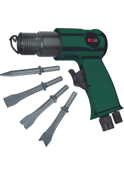 Klpro KLHA0101RK Profesyonel Havalı Çekiç Keski Makinesi