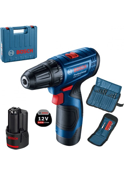 Gsr 120-LI 2X2A+23 Prç Vid Set