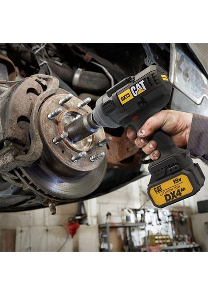 DX73 18VOLT 4.0 Ah. Çift Akülü 1700/2100NM Kömürsüz Profesyonel Şarjlı Somun Sıkma modelleri