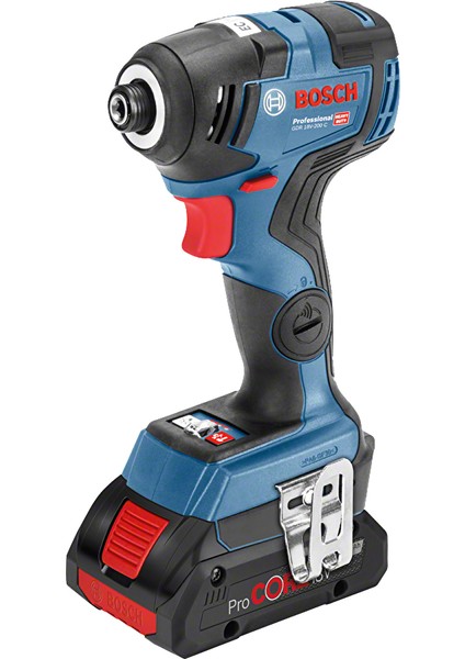 Professional Gdr 18V-200 C Akülü Darbeli Somun Sıkma Makinesi (2 X18 V 4.0 Ah Akü, L-Boxx Taşıma Çantalı)