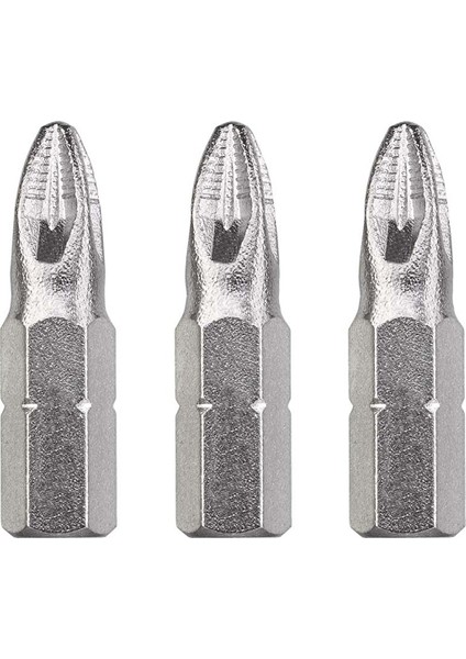 Bits Uç Seti 3 Parça Endüstriyel Pz2 25 mm