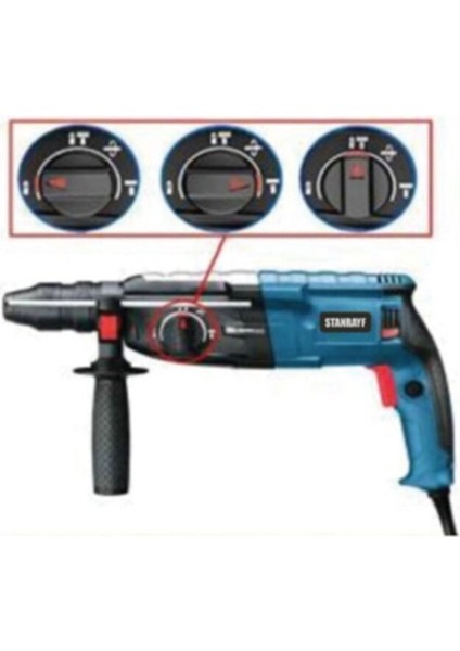 Alman 2.35MM 1500 Wat Bakır Sargılı Çift Çelik Şanzuman Kırıcı Delici Hilti Matkap 5pcs Uç Hediye