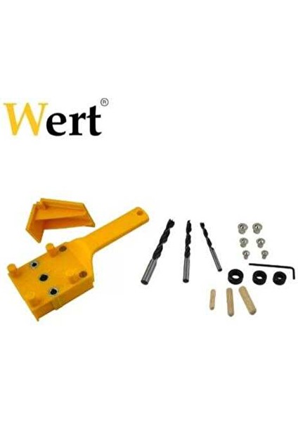 Wert 2536 Ahşap Kavela Açma Kılavuz Seti