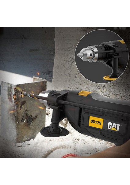 DX175 600WATT 13MM Profesyonel Darbeli Matkap fırsatları