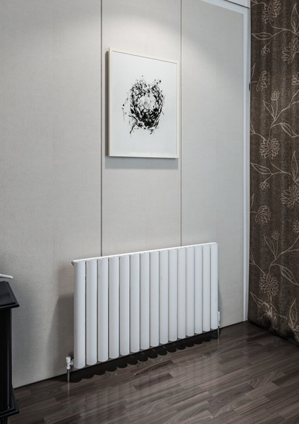 Birgi Alüminyum Radyatör 1045 x 600 Pütürlü Beyaz Ral 9016
