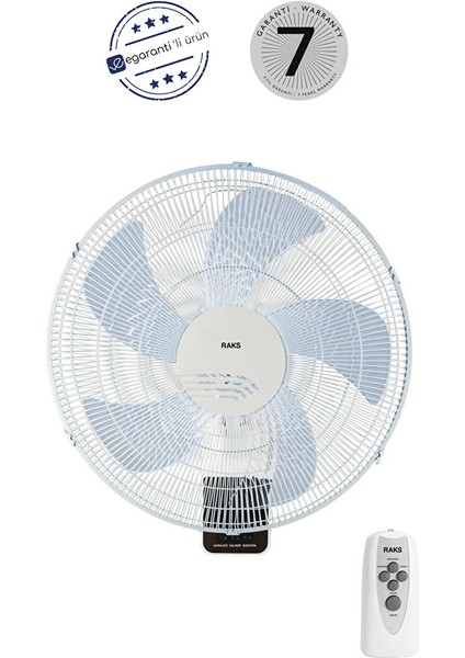 Wf 18 Rmx 75W Uzaktan Kumandalı Duvar Tipi Vantilatör fiyatları