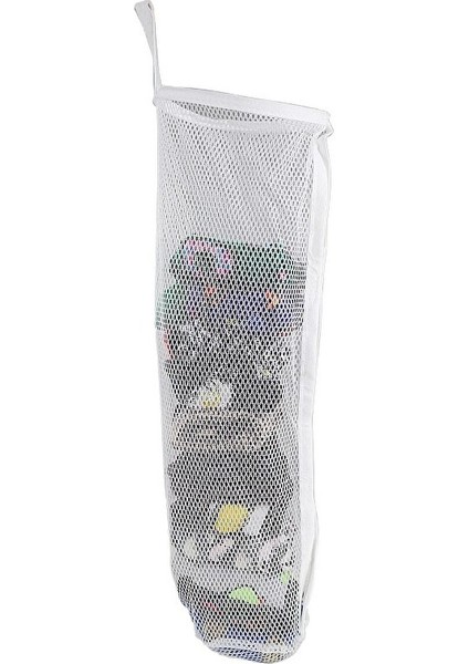 Dolap Içi Askılı Beyaz Çorap Filesi 50X10 cm