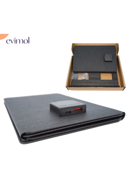 Antfea 30W Katlanabilir Solar Panel | USB & Dc Çıkışlı, Taşınabilir Güneş Enerjili Şarj Paneli