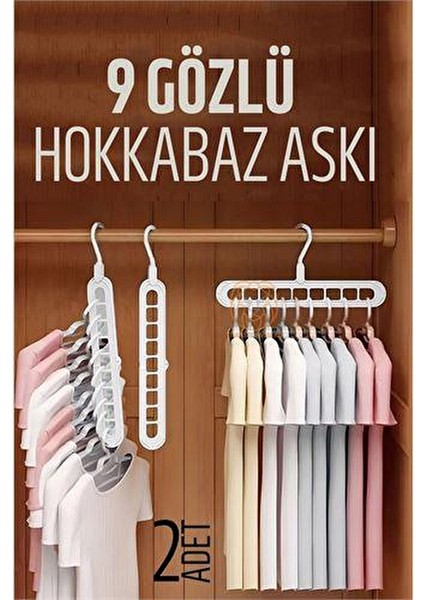 Transformacion %80 Yerden Tasarruflu Beyaz Askı 2 Adet 715706