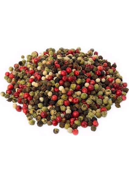 Akbiber, Karabiber, Yeşil ve Kırmızı Karabiber Tane Karışık 100 gr fiyatları