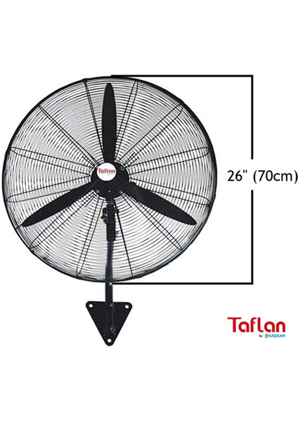 FW-650 Sanayi Tipi 220W Duvar Vantilatörü 66 cm