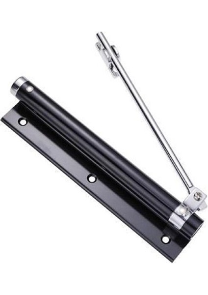 Servo Black Siyah Otomatik Kapı Kapatıcı Kapı Itme Yayı, Bahçe Kapısı Kapatıcı