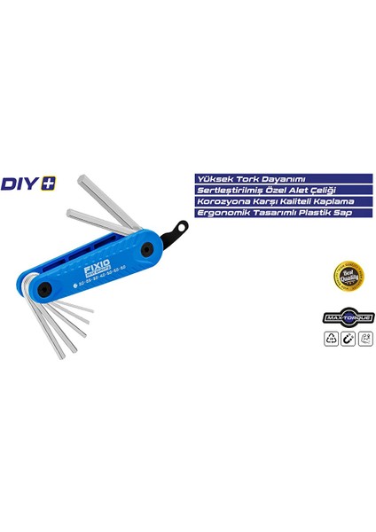 FC2080 Çakı Tip Allen Anahtar