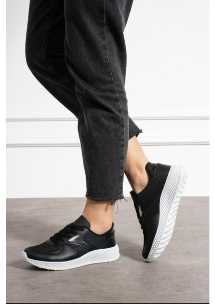 Kadın Erkek Unisex Kalın Taban Yazlık Fileli Hafif Rahat Esnek Taban Sneaker Spor Ayakkabı modelleri