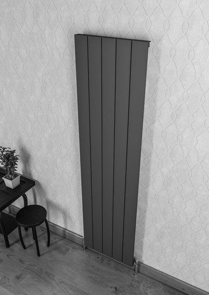 Drama Alüminyum Radyatör 470 x 1800 Pütürlü Siyah Ral 9005 fiyatları