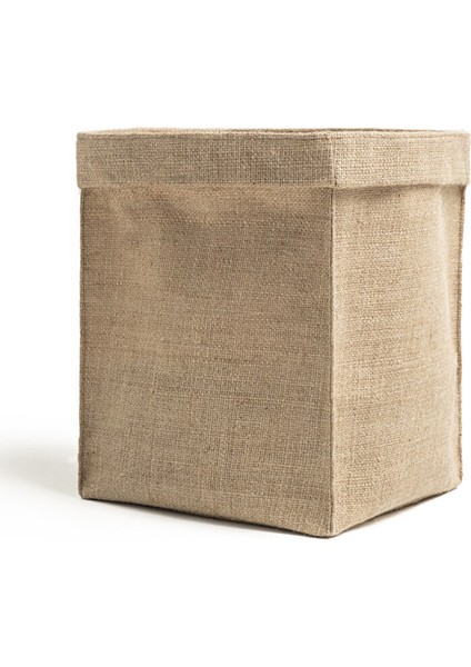 2'li Jüt Sepet Jüt 30X30X35 cm Doğal Sepet Raf Içine Uygun Doğal Sepet ,kutu Jüt Sepet fırsatları