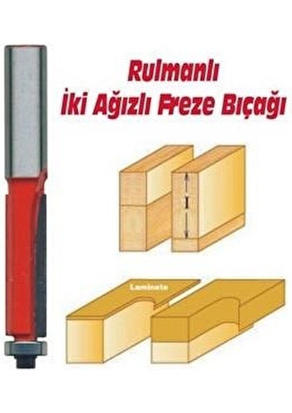 Topshop TH14423 Freze Bıçağı Rulmanlı 12*12*30MM modelleri