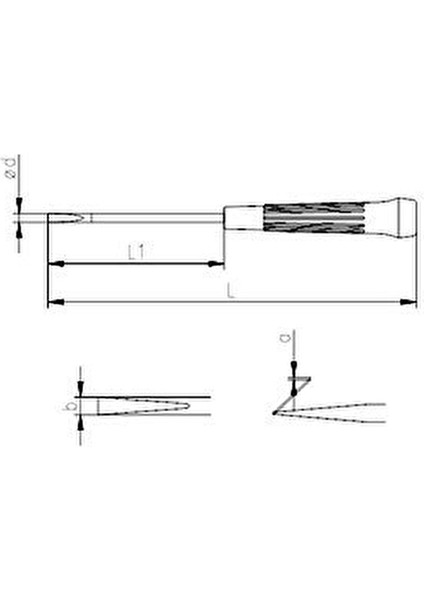 Izeltaş Klemens Tornavida Düz 4X100 4500174100 fiyatları
