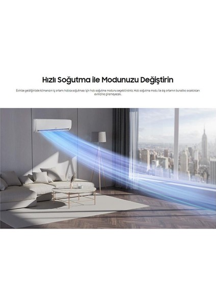 AR35 Silver AR18BXHQASI/SK A++ 18000 Btu Inverter Duvar Tipi Klima