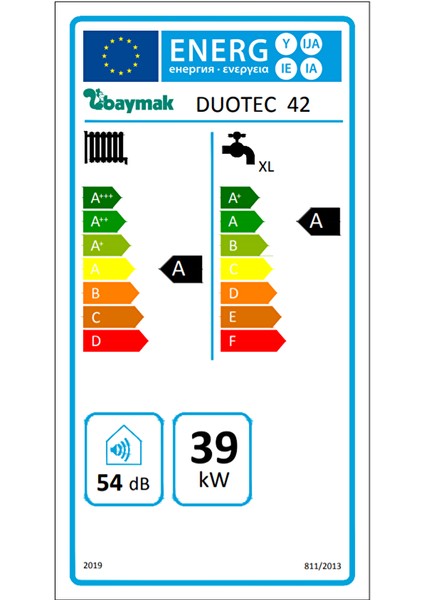 Duotec Premix 42/42 Dhw (36.000 Kcal) Tam Yoğuşmalı Kombi