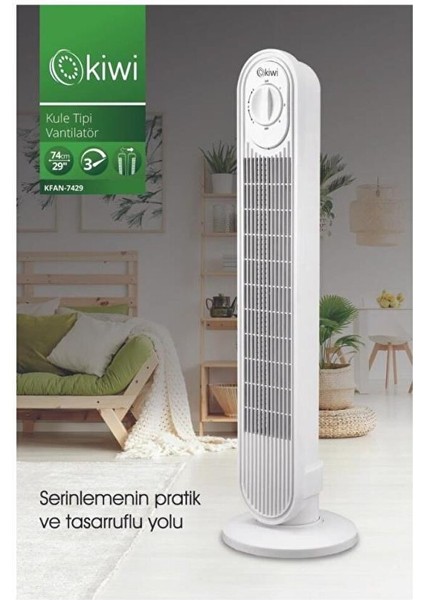 KFAN-7429 Kule Tipi Vantilatör