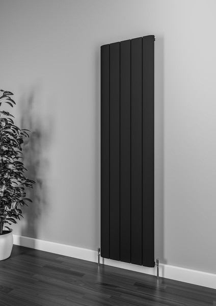 Selanik Alüminyum Radyatör 470 x 1800 Pütürlü Siyah Ral 9005
