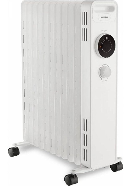 LUX-1230S Beyaz Yağlı Radyatör 11 Dilim