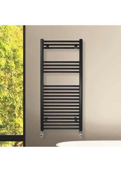 800X400MM Alya Siyah Çok Borulu Havlupan