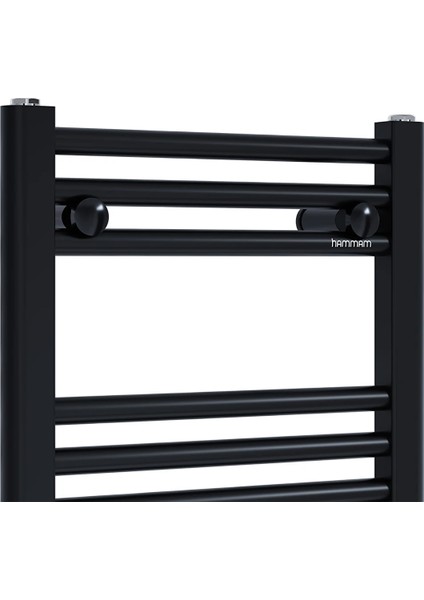 800X400MM Alya Siyah Çok Borulu Havlupan