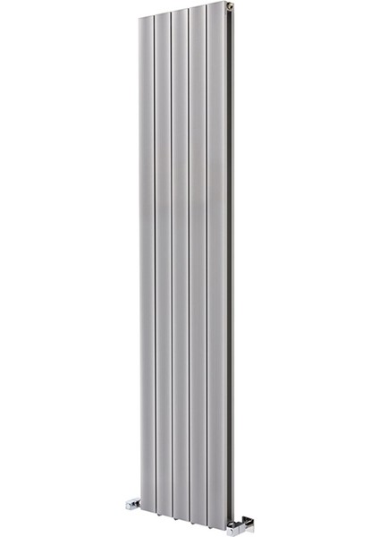 1800X395MM Yüksek Isı Kapasiteli Dikey Alüminyum Tasarım Radyatör Amber Gümüş Gri 60 Ay Garantili fiyatları