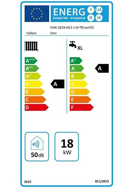 Ecotec Intro 18/24 18 Kw Hermetik Yoğuşmalı Kombi