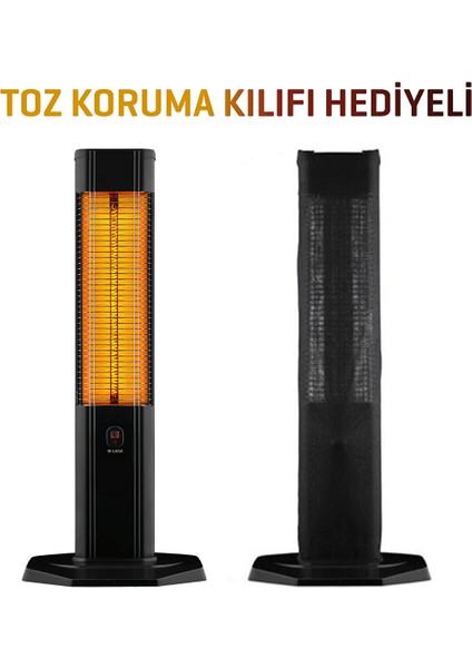 Lxv 2500-VR Kumandalı Karbon Isıtıcı 2500W indirimleri