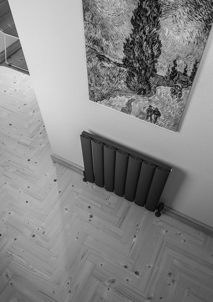 Serez Alüminyum Radyatör 660 x 600 Pütürlü Siyah Ral 9005 modelleri
