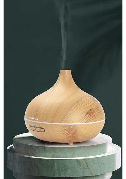 Torima SL-168 Ahşap Humidifier Hava Nemlendirici Ledli Aroma Terapisi Dekoratif Buhar Makinesi fiyatları