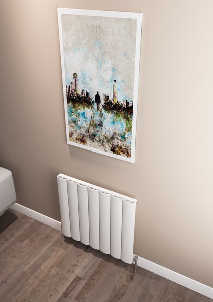 Kavala Alüminyum Radyatör 660 x 600 Pütürlü Beyaz Ral 9016 fiyatları